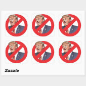 Sticker anti-TRUMP (Feuille)