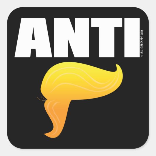 Sticker anti-Trump (Devant)