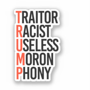 Sticker Anti-Trump