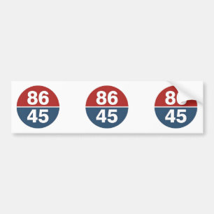 Sticker anti-Trump 2024
