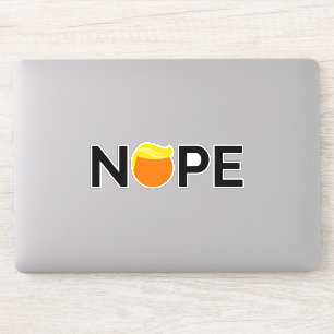 Sticker Anti-Trump - Nope Edition