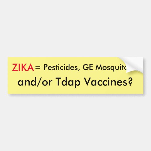 Sticker anti-virus Zika (Devant)