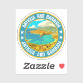 Sticker Antigua-et-Barbuda (Feuille)