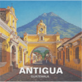 Sticker Antigua Guatemala Travel (Devant)