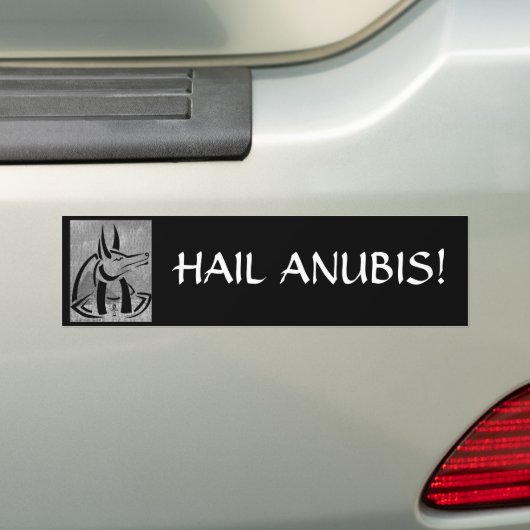 Sticker Anubis Bumper (En voiture)