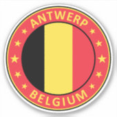Sticker Anvers (Devant)