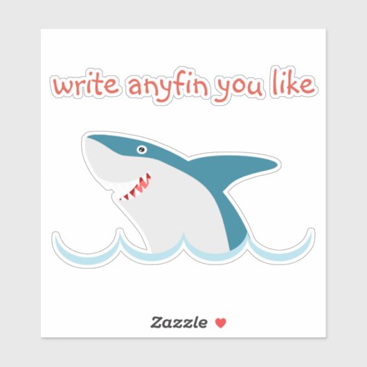 Sticker Anyfin (Feuille)