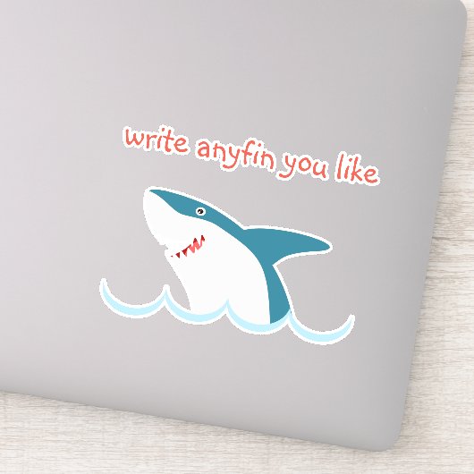 Sticker Anyfin (Détail)