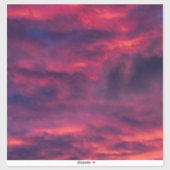 Sticker août rouge (Feuille)