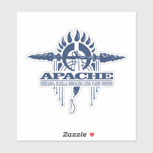Sticker Apache 2 (Feuille)