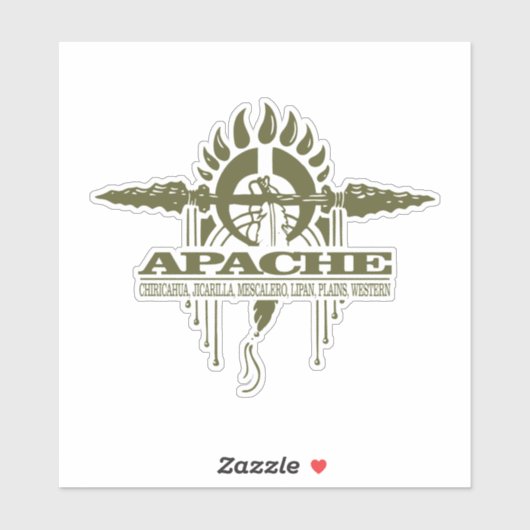 Sticker Apache 2o (Feuille)