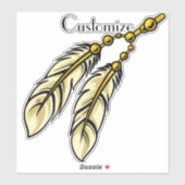 Sticker Apache Feathers Thunder_Cove (Feuille)