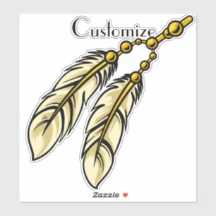 Sticker Apache Feathers Thunder_Cove