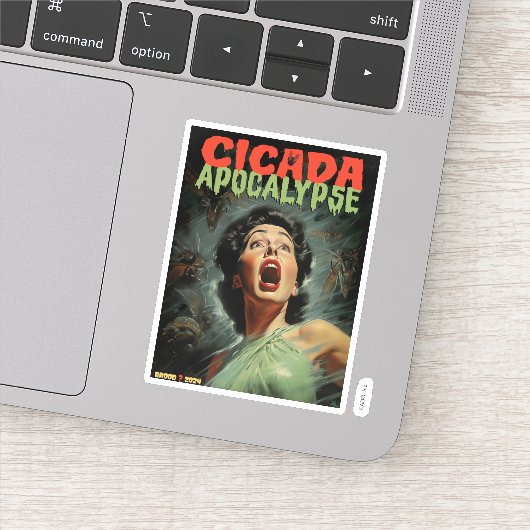 Sticker Apocalypse Canada 2024 (Détail)