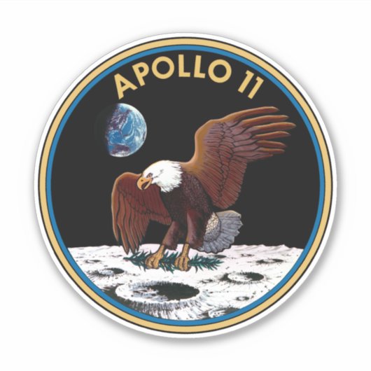 Sticker Apollo 11 (Devant)