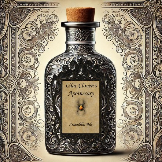 Sticker Apothecaire de Lilac Cloven : Armadillo Bile