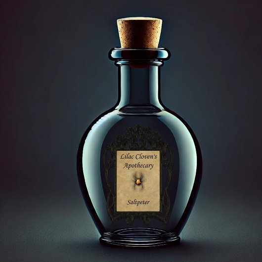 Sticker Apothécaire de Lilac Cloven : Saltpeter