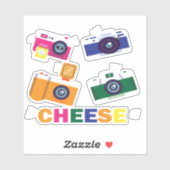 Sticker Appareil photo Om (Feuille)