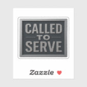 Sticker Appelé pour Serve™ LDS (Feuille)