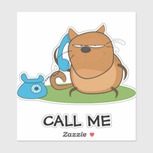 Sticker Appelle-moi