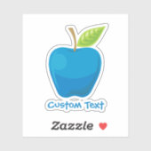 Sticker Apple Blue (Feuille)