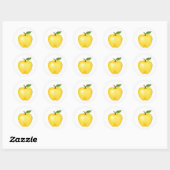 Sticker Apple Golden Delicious (Feuille)