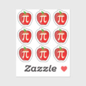 Sticker Apple Pi (Feuille)