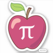 Sticker Apple Pi (Devant)