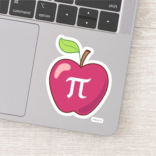 Sticker Apple Pi (Détail)