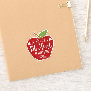 Sticker Apple pour professeur