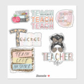 Sticker Appréciation de l'enseignant (Feuille)