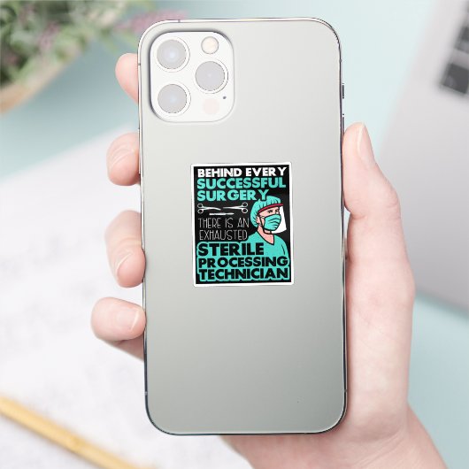 Sticker Appréciation technique du technicien de traitement (Téléphone)