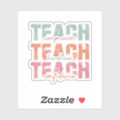 Sticker Apprendre La Compassion Confiance (Feuille)