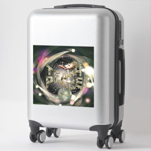 Sticker Apprendre la paix Big