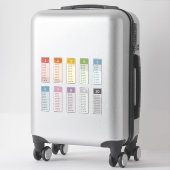 Sticker Apprendre l'ajout (Sur valise)