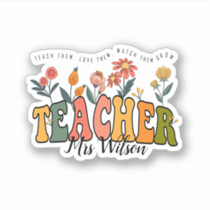 Sticker Apprenez-Leur Aimez-Les Regardez . Enseignant Pers