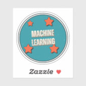 Sticker Apprentissage Automatique (Feuille)