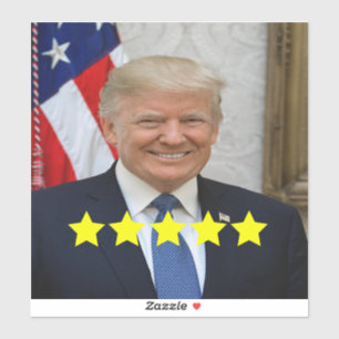 Sticker Approbation du président Donald Trump
