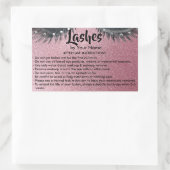 Sticker APRÈS LES INSTRUCTIONS DE SOINS (Sac)