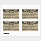 Sticker APRÈS LES INSTRUCTIONS DE SOINS (Feuille)