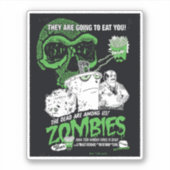 Sticker Aqua Teen Hunger Force Zombies Poster (Devant)