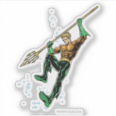 Sticker Aquaman avec Spear (Devant)