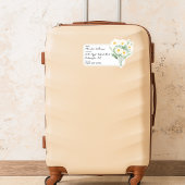 Sticker Aquarelle Daisy - ID bagage
