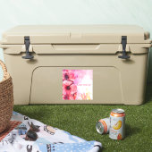 Sticker Aquarelle Fleurie vive (Glacière)