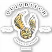 Sticker Aquarelle Golden Snitch (Devant)