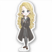 Sticker Aquarelle magique Luna Lovegood (Devant)