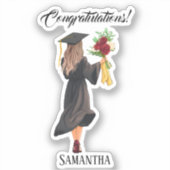 Sticker Aquarelle personnalisée (Recto)