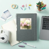 Sticker aquarelle-roses-et-panier (Couverture iPad)