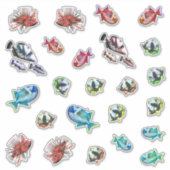 Sticker Aquarium Fish (Devant)