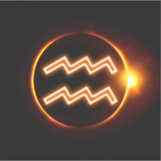 Sticker Aquarius (Devant)